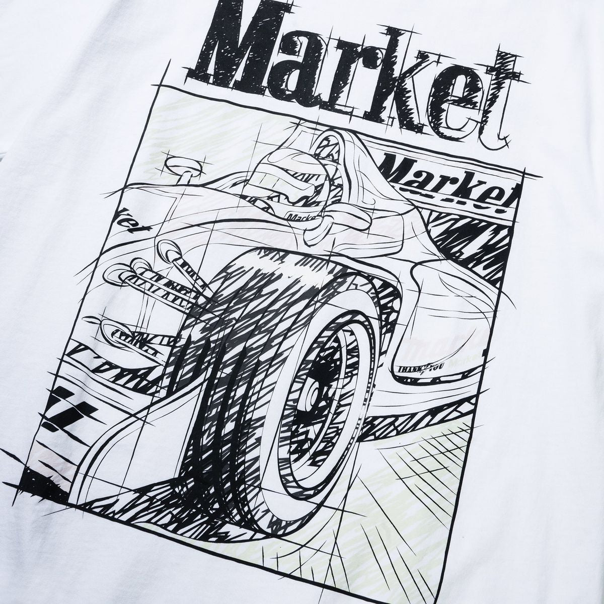 Market Scribbled Formula UV Tee