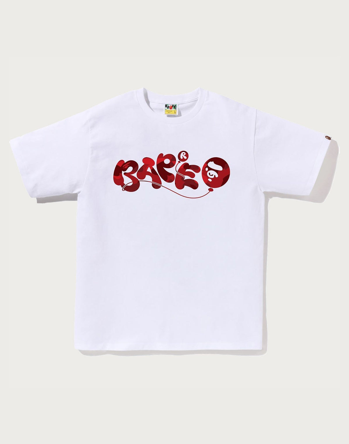 COLOR CAMO BAPE BALLOON TEE MENS