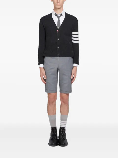 Thom Browne 4-Bar Stripe cashmere cardigan