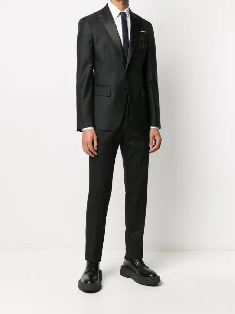 DSQUARED2 embroidered logo blazer