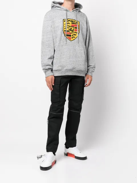 Mostly Heard Rarely Seen 8-Bit Turbo-print cotton hoodie