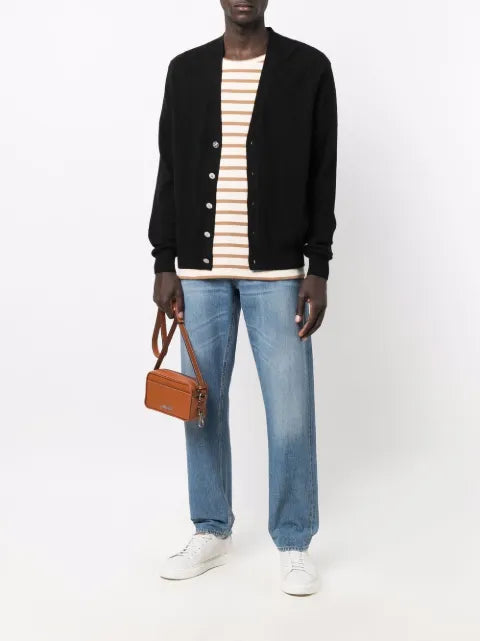 Barrie buttoned-up cashmere cardigan