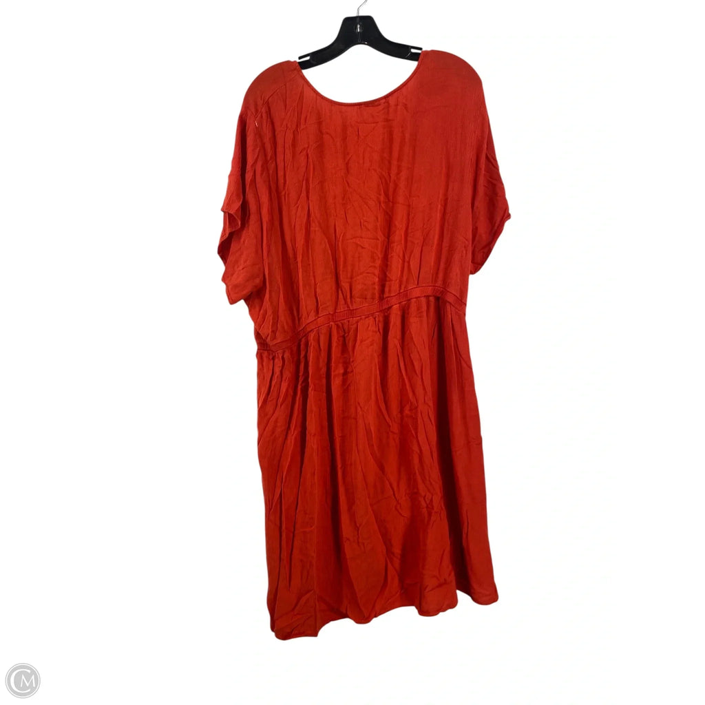 Dress Casual Midi By Torrid In Orange, Size: 4