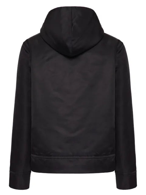 Valentino Garavani stud-detail padded hoodie