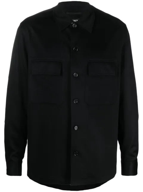 Zegna Alba overshirt Oasi Cashmere collection