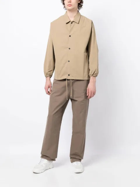 FEAR OF GOD ESSENTIALS 1977-print shirt jacket