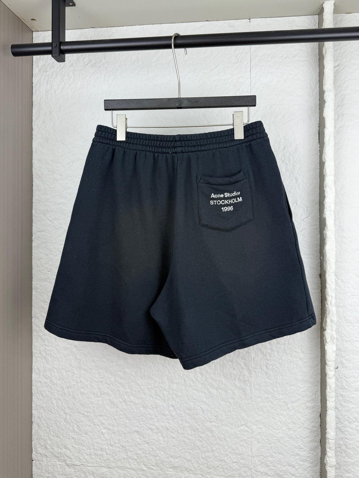 Acne Studios Navy Relaxed‑Fit Sweat Shorts