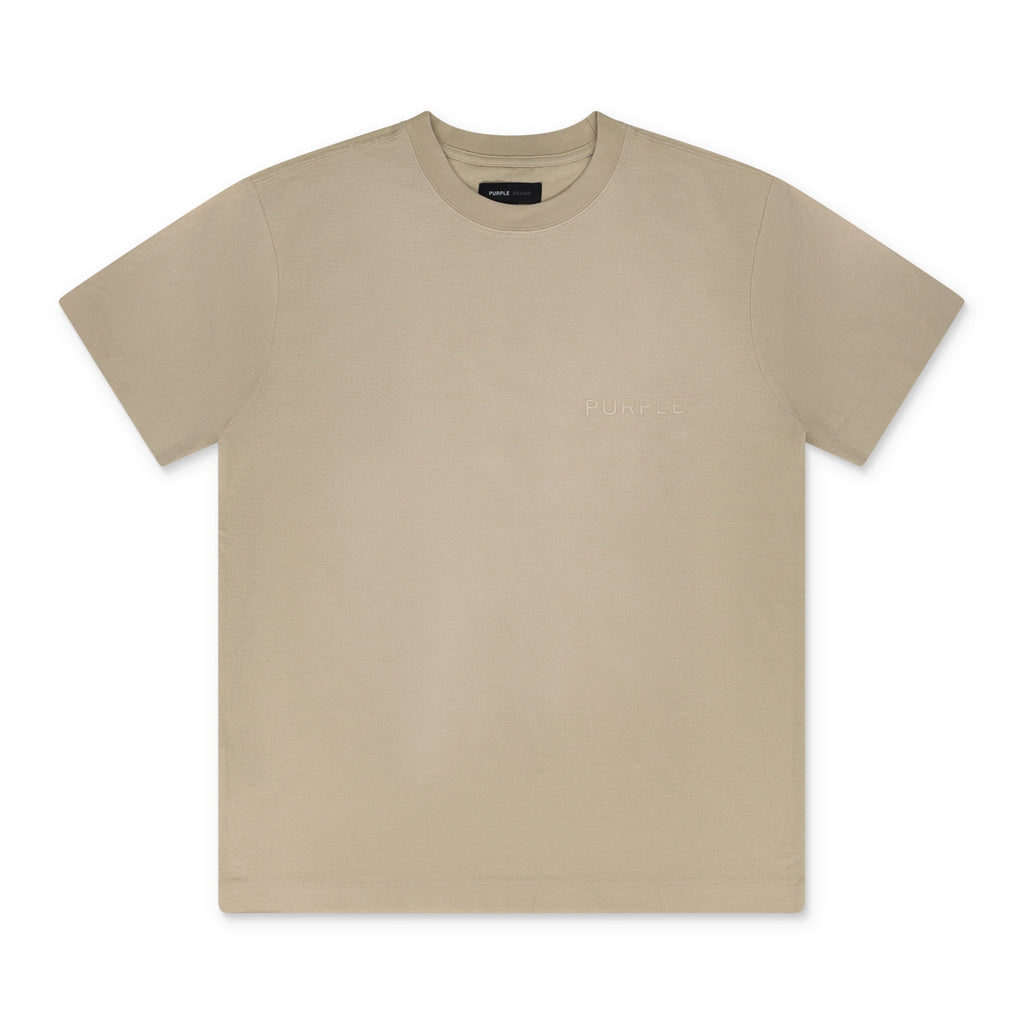 Brown Rice Textured World Wordmark T-shirt