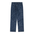 Blue Graffiti Straight Leg Jeans