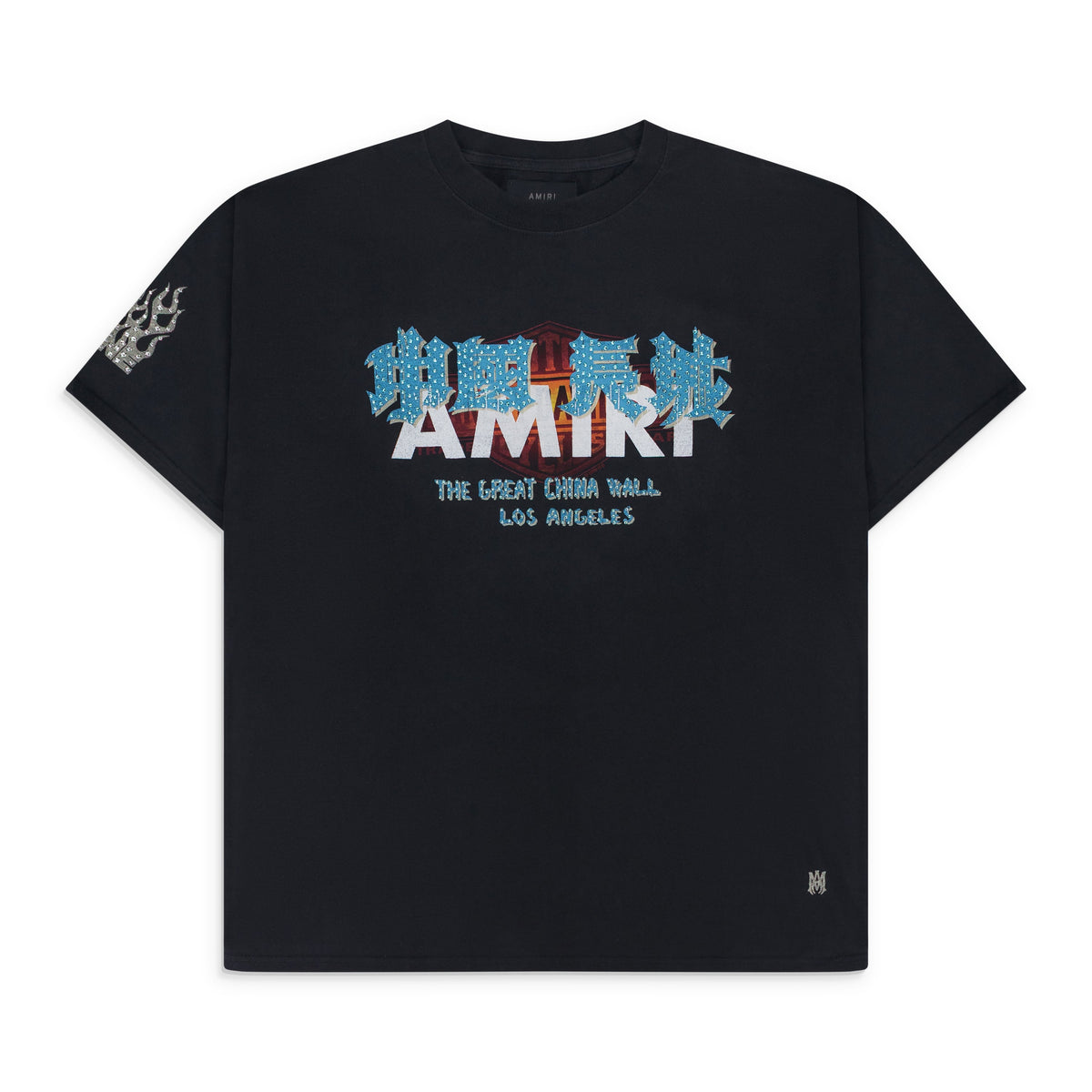 Blue T.G.C.W Vintage Crystal T-shirt