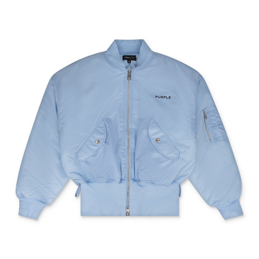 Blue Wordmark Bomber
