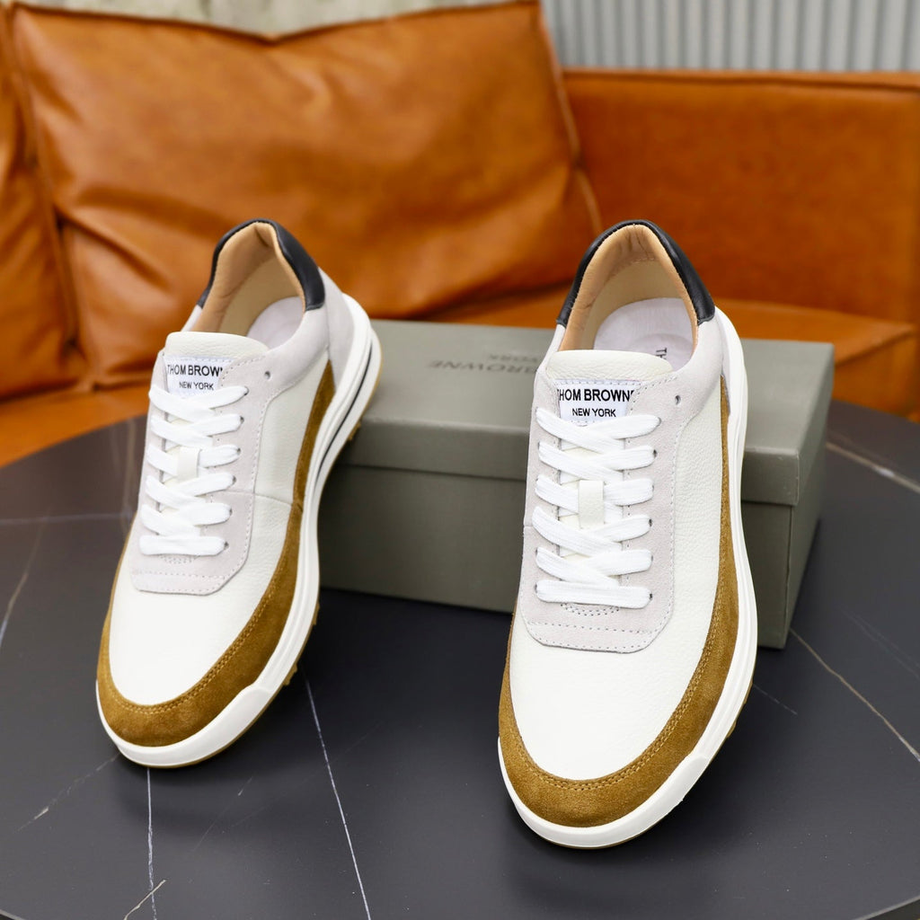 Premium Leather Sneaker — Lace-Up Derby Edition