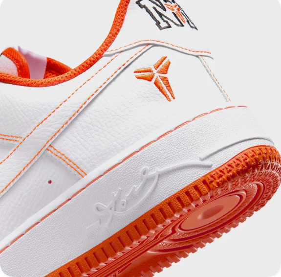 Nike Air Force 1 Low Protro 'White/Safety Orange' Sneakers