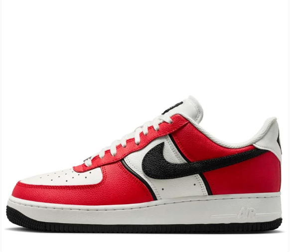 Nike Air Force 1 '07 LV8 'University Red/Black' Sneakers