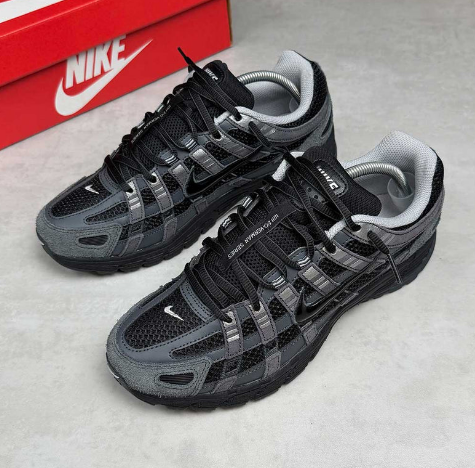 Nike P-6000 Suede 'Anthracite Black Chrome'