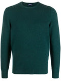 Drumohr crew-neck ribbed-trim sweater