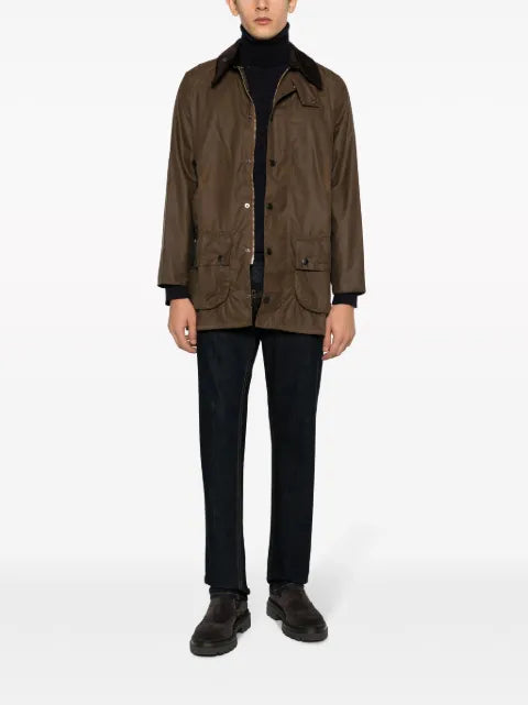 Barbour cotton wax-coated jacket