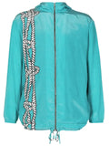 Amir Slama silk jacket with a graphic print