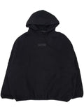 FEAR OF GOD ESSENTIALS front logo patch panelled hoodie