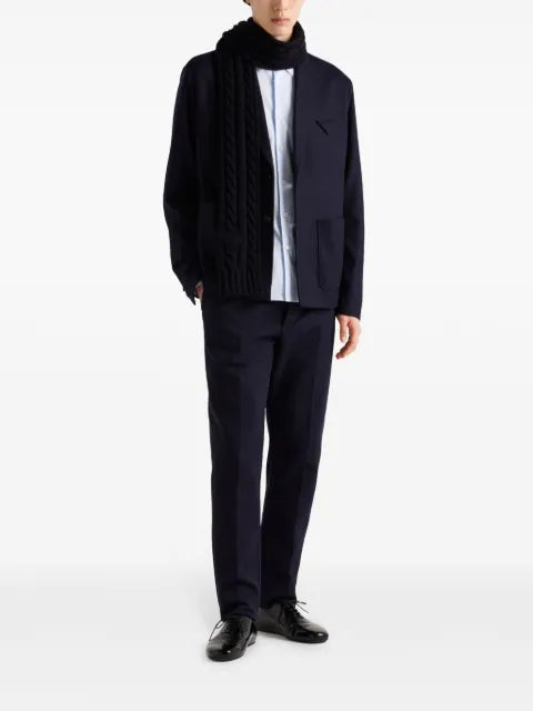 Prada single-breasted wool jacket