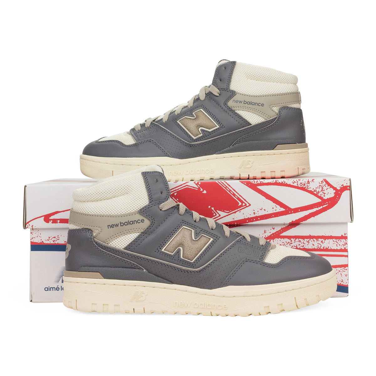 SILVER ALD / NEW BALANCE 650R SNEAKERS