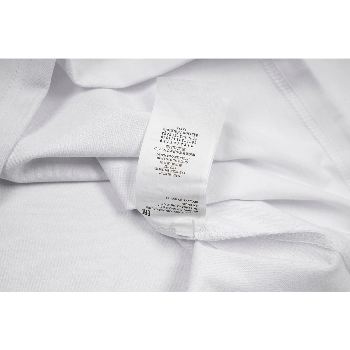 Maison Margiela T-shirt Crew Neck Loose Short Sleeve T-shirt