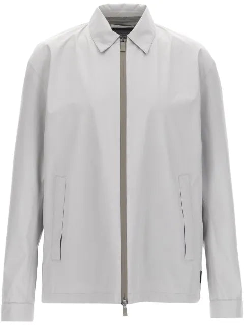 Herno zipped windproof jacket