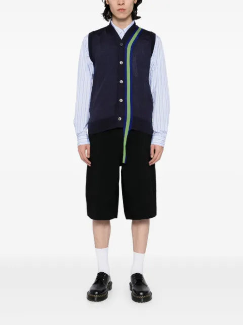 Comme des Garçons Homme Deux sleeveless cardigan