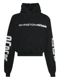 RRR123 Metanoia logo-print hoodie