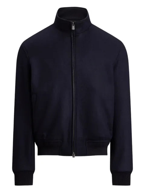 Ralph Lauren Purple Label zipped bomber jacket