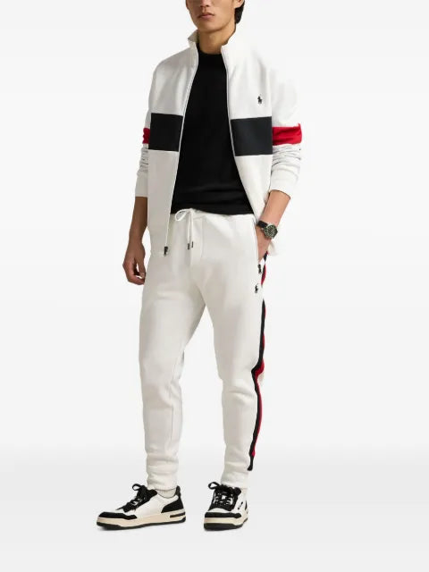 Polo Ralph Lauren colour-block zip-up track jacket
