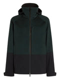 Zegna Oasi hooded two-tone jacket