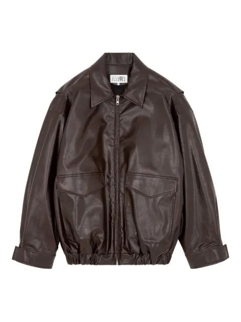 MM6 Maison Margiela pocket-detail bomber jacket