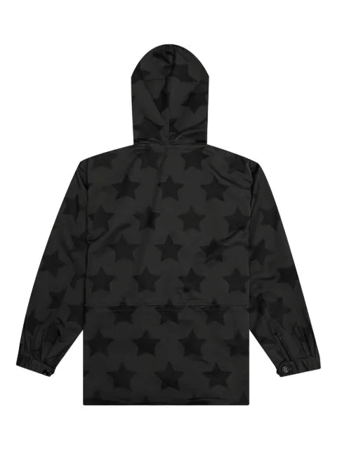 Awake NY star-print hooded jacket