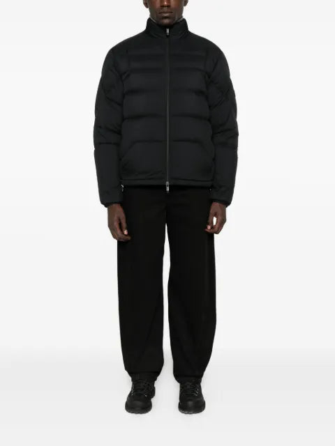 Moncler quilted zip-up jacket