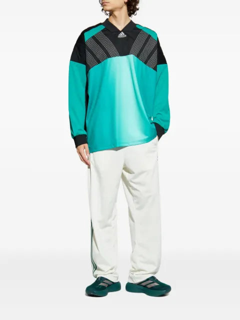 adidas EQT colour-block dot-print jersey