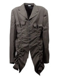 Comme des Garçons Homme Plus ruched jacket