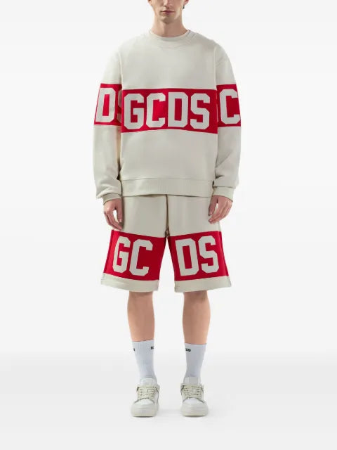 GCDS logo stripe sweater