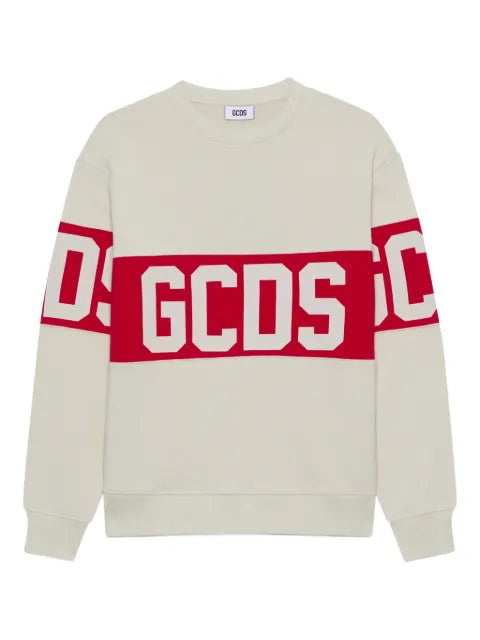 GCDS logo stripe sweater