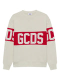GCDS logo stripe sweater