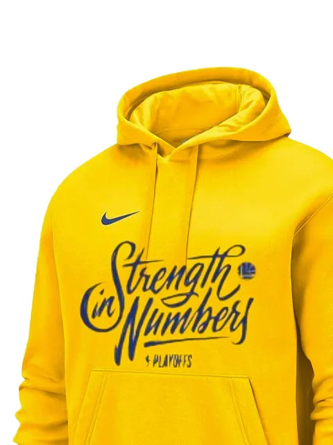 Nike x NBA logo-print drawstring hoodie
