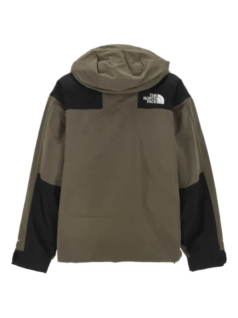The North Face Mountain Down hooded panelled jacket