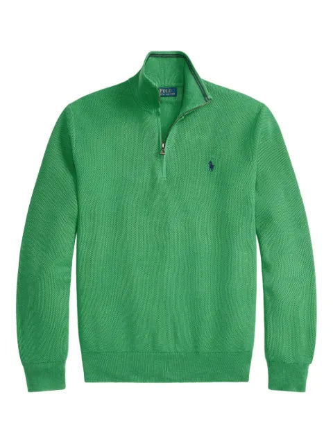 Polo Ralph Lauren quarter-zip cotton sweater