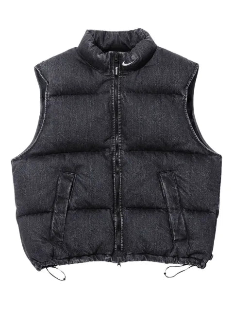 Supreme x Nike denim puffer gilet