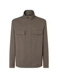 Zegna military style jacket for motorin 125cc in microfiber