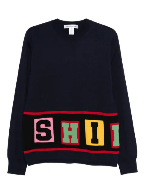 Comme Des Garçons Shirt crew-neck sweater