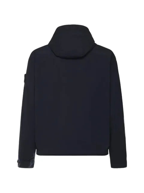 Stone Island 4100052 light compact touch poly-tc hooded jacket