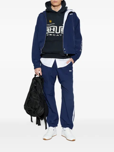 RHUDE track jacket with logo print
