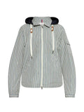Moncler Havas striped poplin shirt jacket