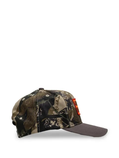 Pleasures baseball cap with Camouflage-patch